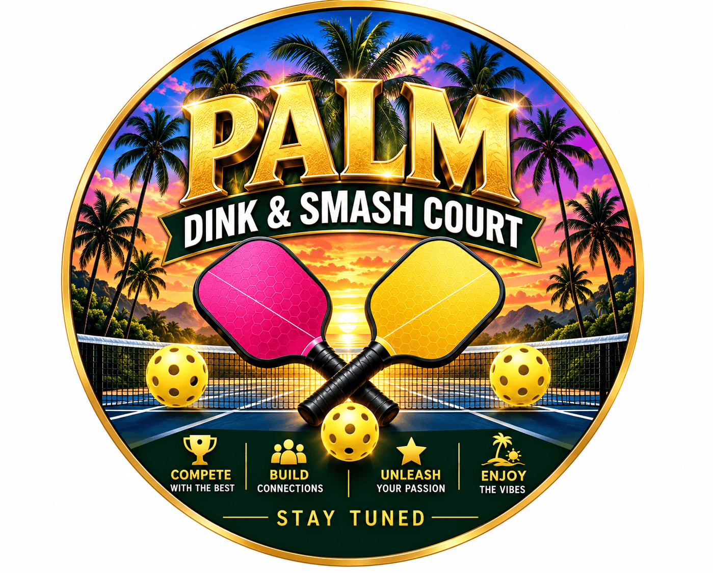 PALM Dink & Smash Court